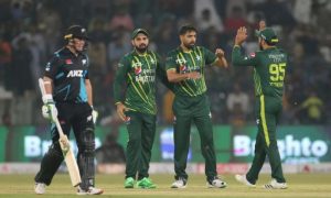 face, Babar Azam, Haris Rauf, Iftikhar Ahmed, Ihsanullah, Faheem Ashraf, Mohammad