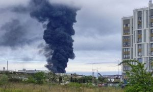 Russia Blames Ukraine for Crimea Fuel Depot Fire