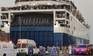 Pakistani, Evacuees, Jeddah, Sudan Port, Foreign Office, Ship