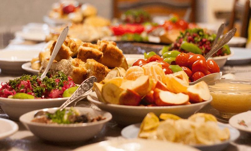 Ramadan, Healthy, Food, Iftar, Fruits, Water, Food, Drins