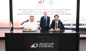 Etihad Rail and the Italian Company Arsenale Collaborate to Introduce Luxury Train Service in UAE