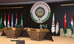 Attends, First, Arab, League, Meeting
