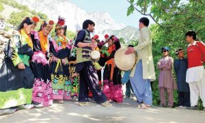 Kalash, Spring, Festival, Begins, Full Swing, world, tourists, culture, singing, dancing, chilam josh,