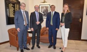 Envoy, Ambassador, development, financial, Austrian, Delegation, Interest, WAPDA, Projects, Engineer, record, Mohmand Dam, water