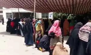 Stampede, Karachi, BISP, Women