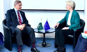 PM, Shehbaz, President, EU, Commission, Discuss, Bilateral, Cooperation