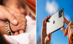 iPhone, Couple, Son, India