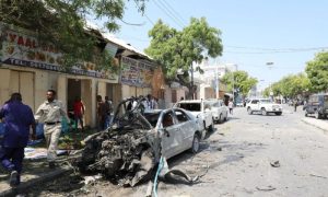 Somalia, Blast, Road, Mogadishu, Al-Shabaab, Buloburde, Capital, Military, Family, Mayor
