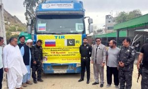 Truck, Russia, Crosses, Pakistan, Torkham, Border, Moscow, prime minister, Shehbaz Sharif, Trade
