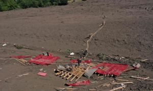 Georgia, Landslide, Racha, Prime Minister, Interior Minister, Aid, Mountainous, Factors, Glaciers, Flooding, Rains,