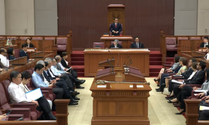 Singapore, elects, parliament, speaker