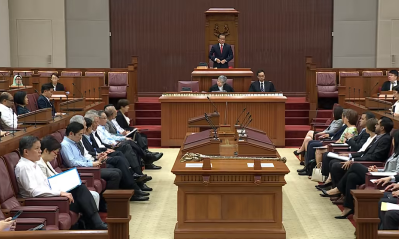 Singapore, elects, parliament, speaker