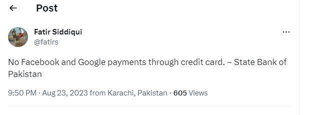 SBP, Facebook, Google, IT, State Bank of Pakistan, USD, Information Technology, Pakistan, Foreign Exchange, Freelancers, Google Play Store, Social Media