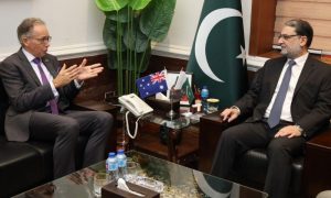 Pakistan, Australia, Regional Peace, Defence Ties, Neil Hawkins, Anwar Ali Hyder,
