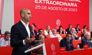 Spanish Football President Eventually Resigns Over Kiss Scandal