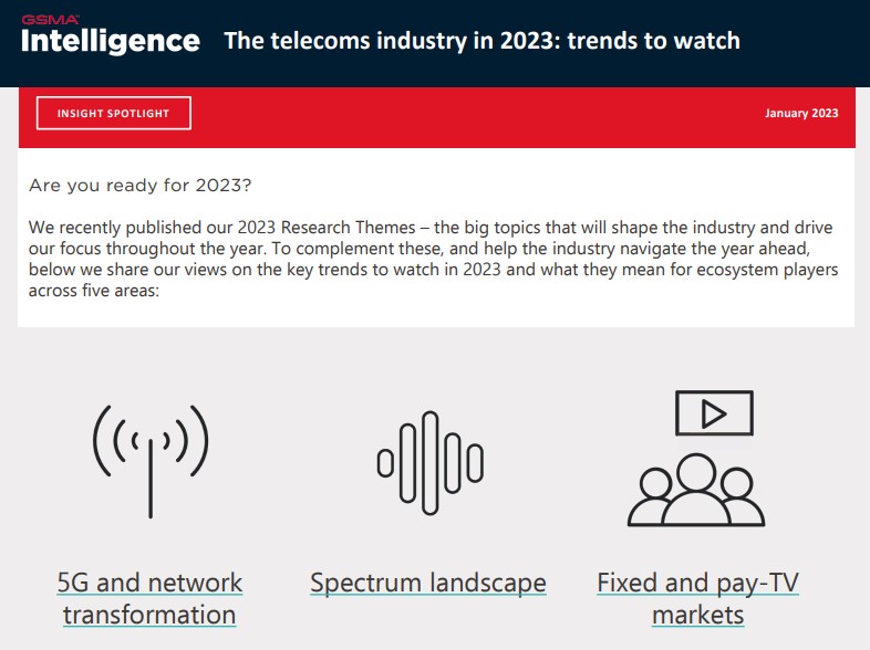 Telecom Industry GSMA