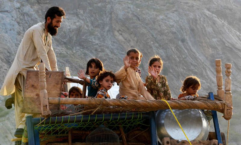 Afghan families