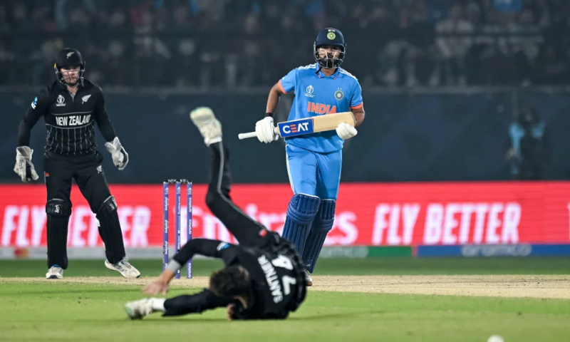 ICC World Cup: India Beat New Zealand By Four Wickets