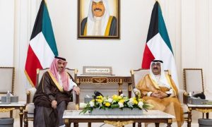 Saudi Arabia, Foreign Minister, Prince bin Farhan, Kuwait, Crown Prince, Sheikh Mishal Al-Ahmad, Bayan Palace, Kuwait City