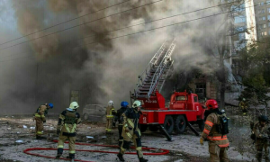 Two Injured, Shipyard Buildings Damaged in Russian Missile Attack on Ukraine’s Odesa