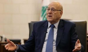 Lebanon, Prime Minister, Najib Mikati, Hamas, Israel, Hezbollah, broader escalation, Palestine