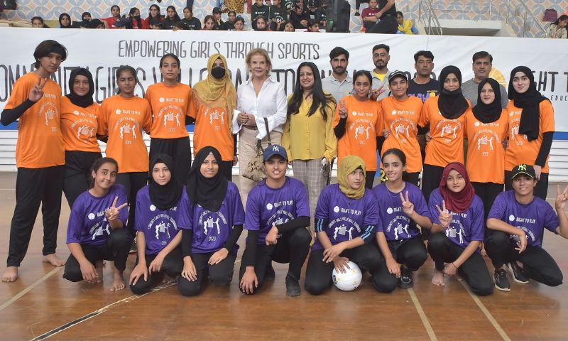 Volleyball, Tournament, Girls, Club, Pakistan Sports Board, Islamabad, Sports Complex, Women