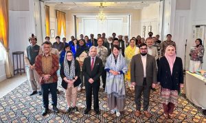Indonesian, Foreign Minister, Pakistan, relations, ties, Islamic, sciences. Visit, Afghanistan, students