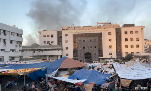 Israeli Tanks Massed at Gaza Hospital's Gates, Biden Urges Protection