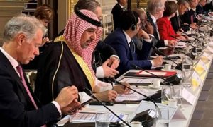 Saudi Arabia, Paris International Conference, Gaza, King Salman, KSrelief, Crown Prince Mohammed bin Salman,