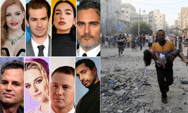 Gaza, American, Celebrities, Letter, President, Biden, US