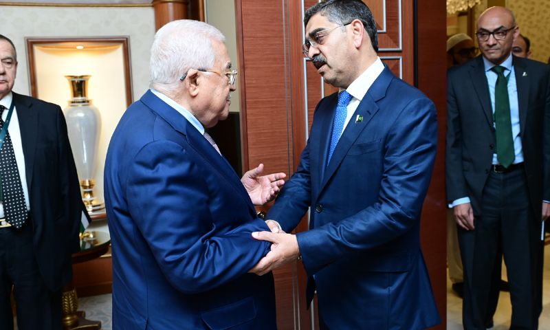 Pakistan PM, Palestinian President, Global Collaboration, Israel, Bloodshed, Gaza, Extraordinary Islamic Summit, 