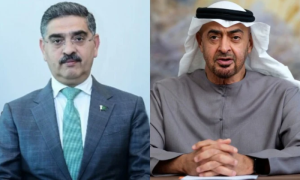 PM Kakar to Meet UAE President in Abu Dhabi Today