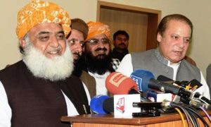 PML-N, JUI-F, general elections, Nawaz Sharif, Maulana Fazlur Rehman, Seat Adjustment