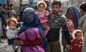 Torkham Border, Illegal Afghan Refugees, Khyber Pakhtunkhwa, Afghanistan, Angoor Adda