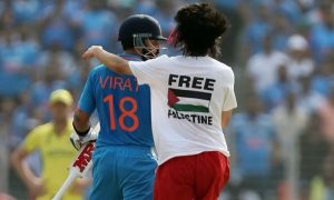 Palestine, Protester, ICC World Cup, India, Australia, Narendra Modi, Stadium, Ahmedabad, Virat Kohli, Palestinian, Israeli, Gaza, Hamas, Israel