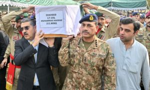 Funeral Prayer, Lieutenant Colonel, Rawalpindi, Tirah Valley, Khyber, Khyber Pakhtunkhwa, Pakistan Army, COAS, General Syed Asim Munir, Prime Minister, Anwaar-ul-Haq Kakar, Murree, Islamabad, ISPR, Chaklala Garrison