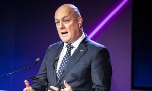 Christopher Luxon, New, PM of New Zealand, WELLINGTON,