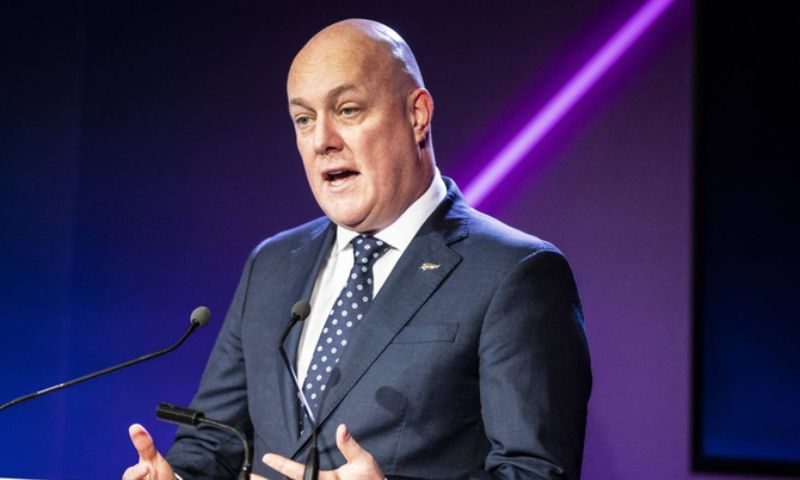 Christopher Luxon, New, PM of New Zealand, WELLINGTON,