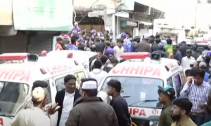 Building Collapses After ‘Cylinder Blast’ in Karachi’s Machar Colony