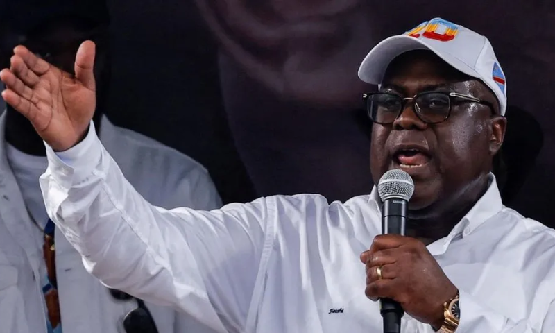 DR Congo President Felix Tshisekedi Secures Second Term with 73% of Votes