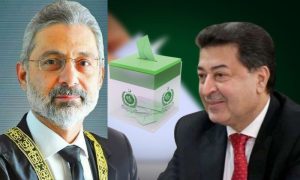 Chief Election Commissioner, Sikandar Sultan Raja, Chief Justice Qazi Faez, Supreme Court, Lahore High Court, general elections.
