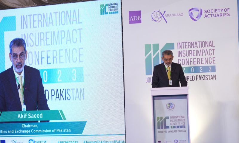Conference, Karachi, Asian Development Bank, Pakistan, development, insurance, Securities and Exchange Commission of Pakistan, SECP, technological, economic 