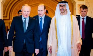 Russian, President, Vladimir Putin, Abu Dhabi, Middle East, Visit, Soviet Union, Moscow, Ukraine, Saudi Arabia, Israel, Hamas
