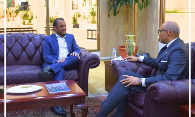Digital Head of Saudi Arabia's SEVEN Firm Calls on Pakistani Envoy