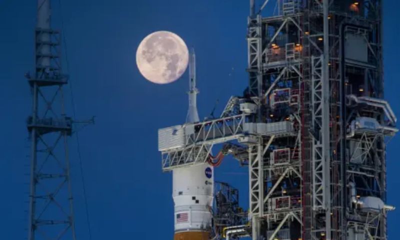Moon, Space, US, Mission, NASA