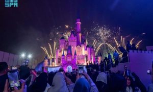 Disney Castle, Boulevard City, Disney, Riyadh Season