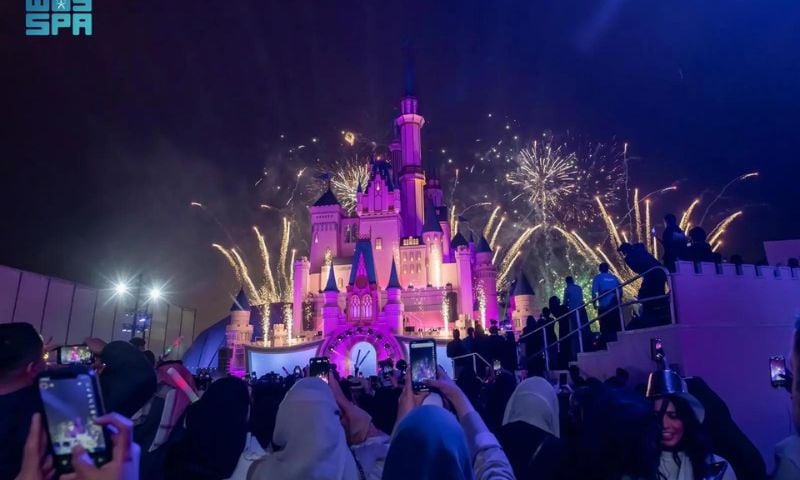 Disney Castle, Boulevard City, Disney, Riyadh Season