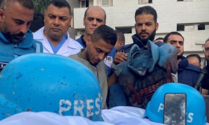Israeli Air Strike Kills Al Jazeera and AFP Journalists in Gaza (1)