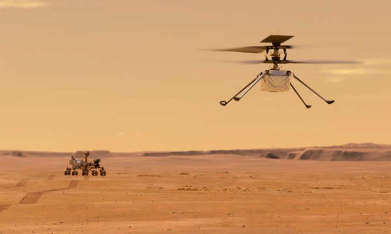 NASA, Mars, Helicopter, Communication, Space Agency, Red Planet, Microbial Life, Earth, Engineers, Flight, Data