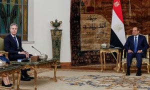 Egyptian President Abdel Fattah El-Sisi, Blinken, Egypt, Gaza, Middle East, US, Israel, Palestinian, Hamas, Antony Blinken, President, Abdel Fattah El-Sisi, Cairo, King Abdullah, Jordan, Mahmoud Abbas, West Bank